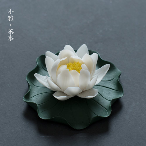陶瓷手捏禅意风摆件匠人茶宠