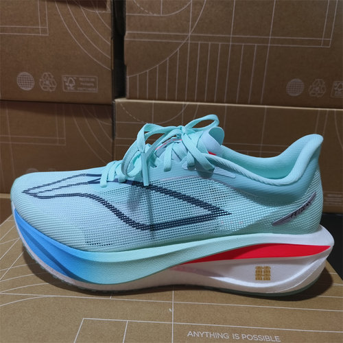 李宁飞电5 CHALLENGER男䨻丝反光轻量高回弹竞速比赛跑鞋ARMV001