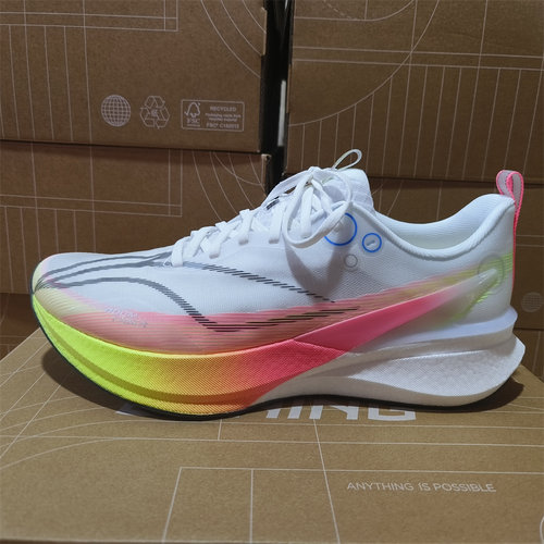 2025新品李宁赤兔8PRO男反光䨻丝轻量高回弹竞速训练跑鞋ARPV003