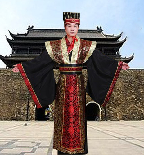 古装男汉式婚礼服装 司仪服 古代老爷员外大臣王爷公子祭祀影楼服