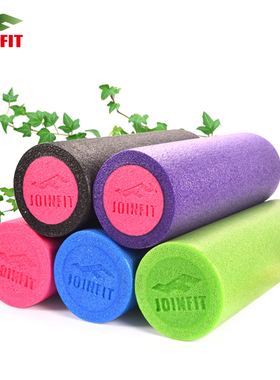 joinfit实心款泡沫轴肌肉放松 foam roller 健身按摩轴瑜伽柱滚轴
