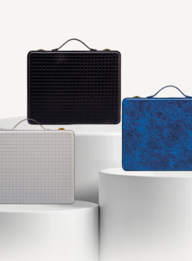 LUBINSKI鲁宾斯基户外出行皮质雪茄便携盒10支装雪松木雪茄保湿盒