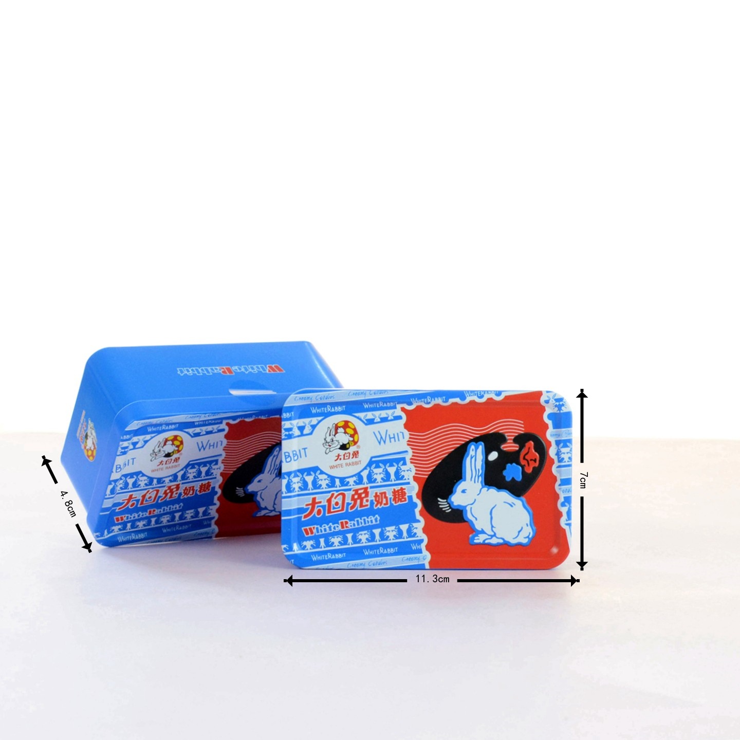 大白兔奶糖订婚结婚满月礼物婚庆喜糖奶糖怀旧休闲糖果铁盒8枚装