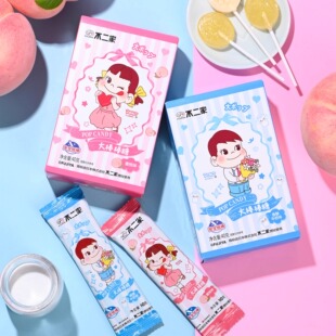 不二家牛奶果味大棒棒糖满月幼儿园六一回礼搭配糖果喜糖20g/40g