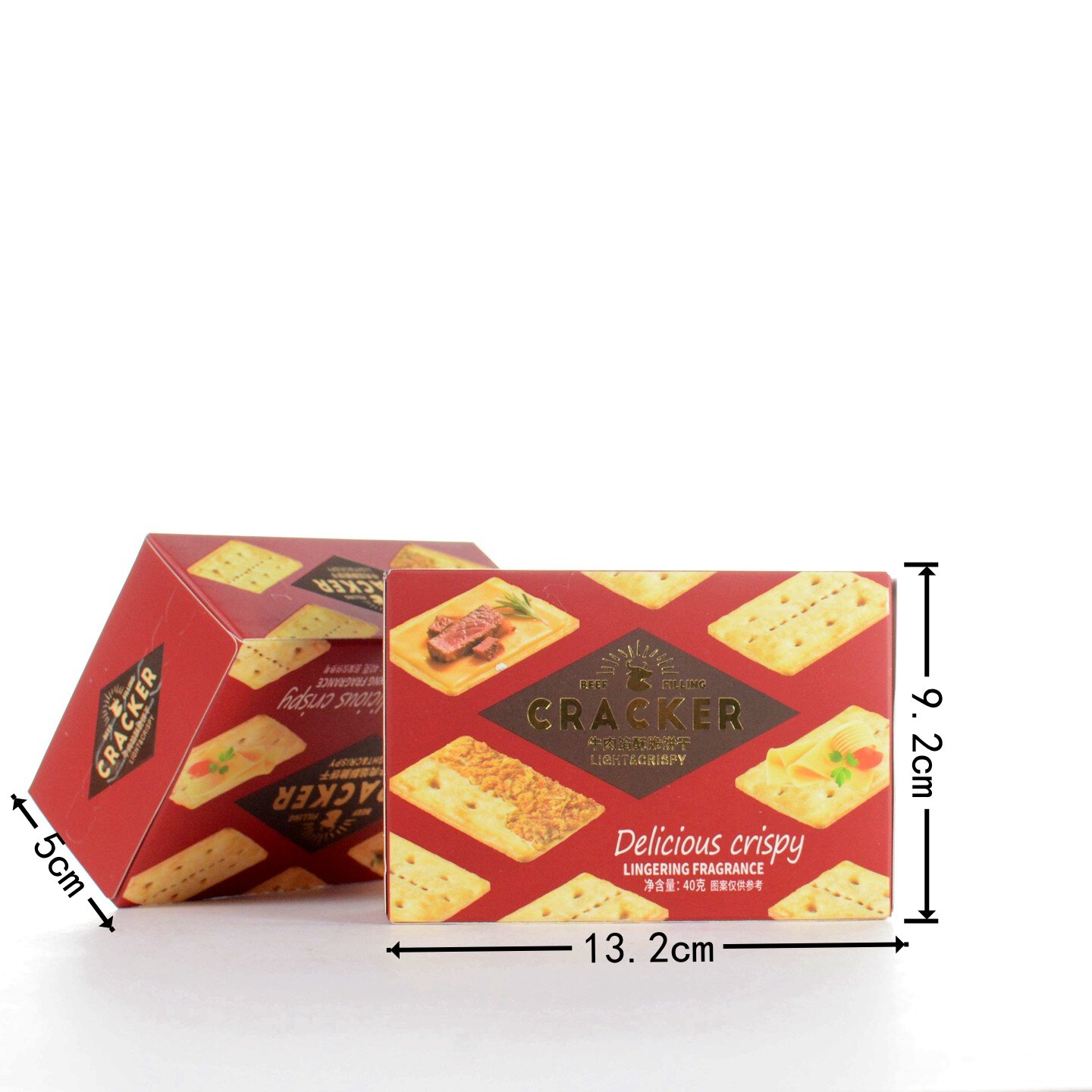 唯口爱牛肉馅酥脆饼干结婚生日乔迁高考升学回礼搭配网红零食40g