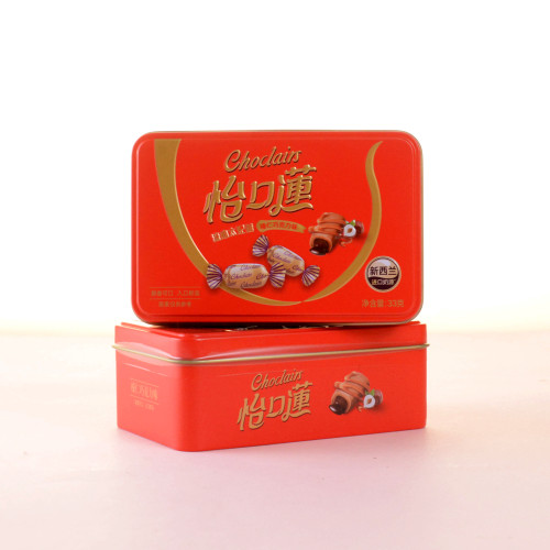 怡口莲流心太妃糖满月结婚过寿伴手礼搭配解馋糖果铁盒33g/6粒装