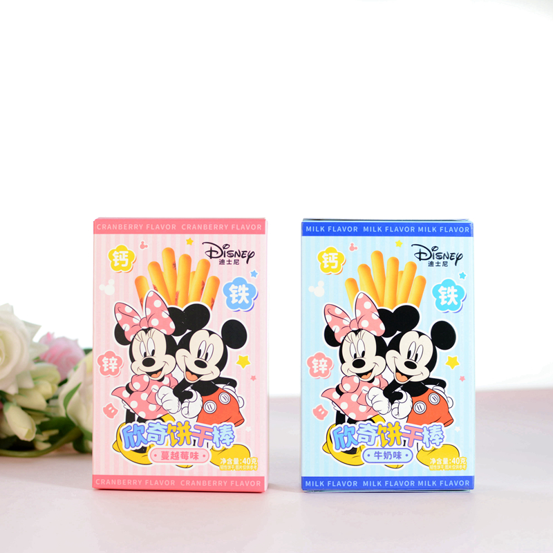 迪士尼米奇米妮欣奇饼干棒40g