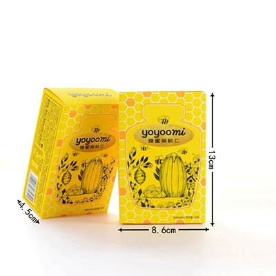 有有米蜂蜜扁桃仁结婚满月寿宴乔迁伴手礼下午茶零食黄盒20g/3袋