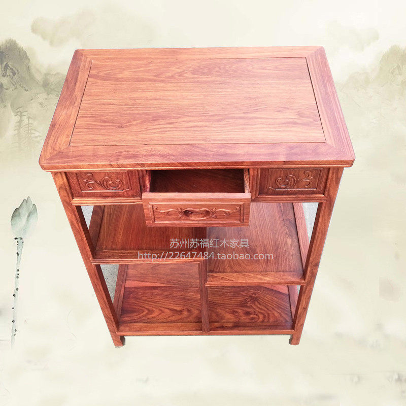 红木茶水柜餐边柜客厅中式餐桌柜实木花梨木茶柜架小柜子电话架在类目 住宅家具, 柜类, 餐边柜中 - 来自Buy2taobao.com提供专业的淘宝代购服务