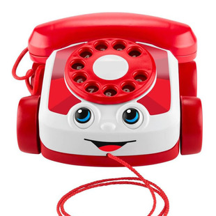 Baby Toy Red Chatter Telephone Pull-Along Activity  Toddlers