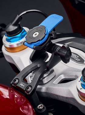 英国EP改装凯旋1200RR手机支架挡泥板行车记录仪支架骑技导航支架