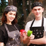 Проверка официанта рабочая шляпа Ресторан Ресторан Официант Бреда Шляпа Кухня