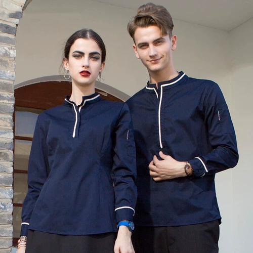 Комбинезон, кофейная униформа, короткий рукав