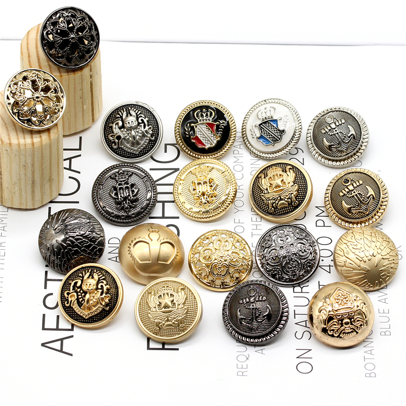 毛呢大衣纽扣男女百搭风衣扣外套扣西装扣圆形扣羊绒上衣金属纽扣