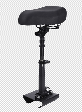 纳恩博ES1ES2两轮电动滑板车配套折叠座椅可折叠带减震电动车坐垫