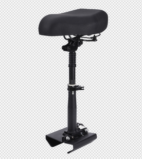 纳恩博ES1ES2两轮电动滑板车配套折叠座椅可折叠带减震电动车坐垫