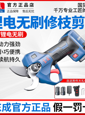 东成DCPR16351电动剪刀充电式16V园林果树修枝剪子锂电剪树枝神器
