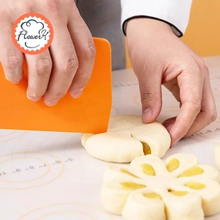 风和日丽塑料切面蛋糕刮板奶油硅胶神器家用抹刀肠粉刮刀烘焙工具