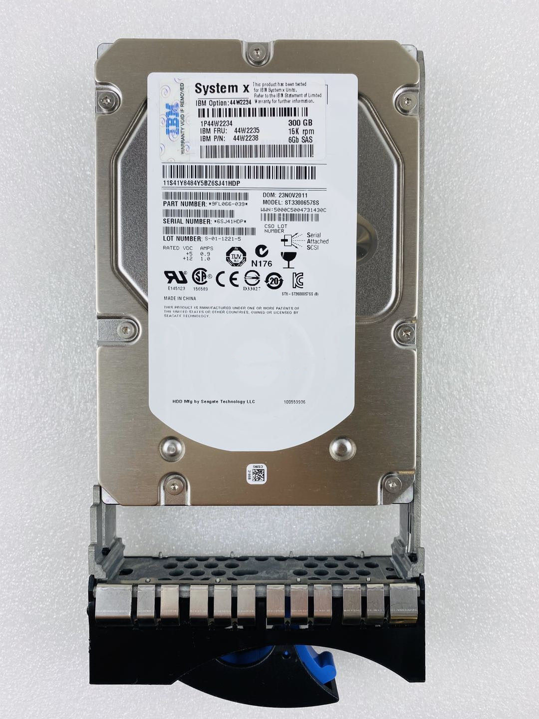 IBM X3650 X3550 X3400 43X0802 43X0805 300G 15K SAS服务器硬盘