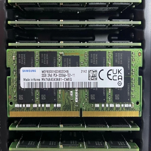 M474A4G43AB1 3200AA CWE DDR4 ECC笔记本工作站内存 32G 三星原装