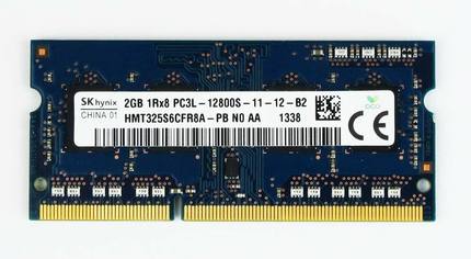 SK 海力士 现代 2G 1RX8 PC3L-12800S  DDR3 1600 笔记本内存条