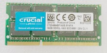 英睿达16G DDR3L-1600 SODIMM 1.35V CT204864BF160B笔记本内存条