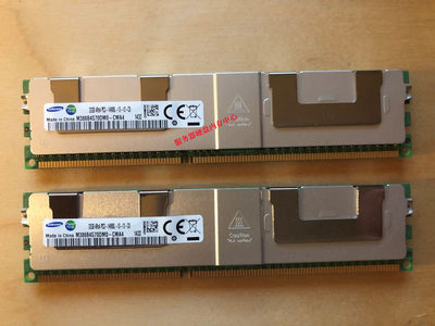 三星 32G DDR3 1866 ECC REG PC3-14900L 32GB LRDIMM 服务器内存
