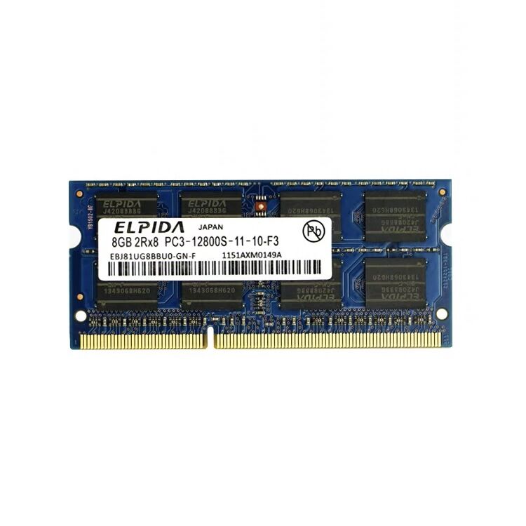 ELPIDA尔必达8G DDR3 1600mhz MAC PC3-12800S笔记本内存条戴尔