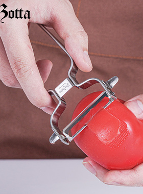 德国Plazotta全不锈钢削皮器削皮刀刨皮厨房专用家用水果刮皮刨子