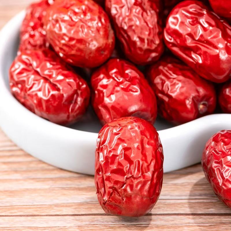 红枣中药材枣子红枣泡水煲汤干枣灰枣大红枣包邮500g克包邮