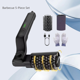 新款清洁烧烤架电动烧烤刷重油污刷烧烤刷子烤架刷