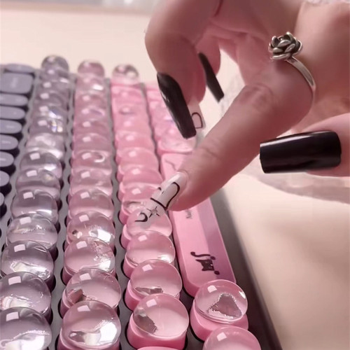 美甲打字神器保护美甲