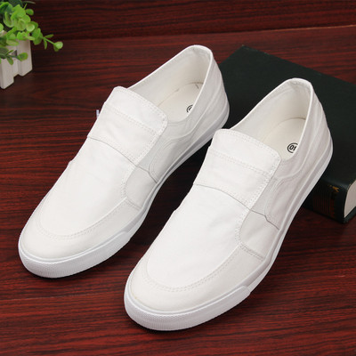 bby透气纯色休闲风平底帆布鞋