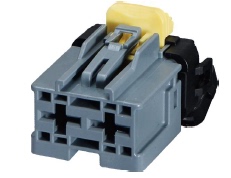 F719110国产护套 12501-2Y-6 2孔灰色连接器