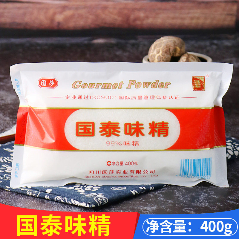 国泰味精400g提鲜增鲜调味料家用图片