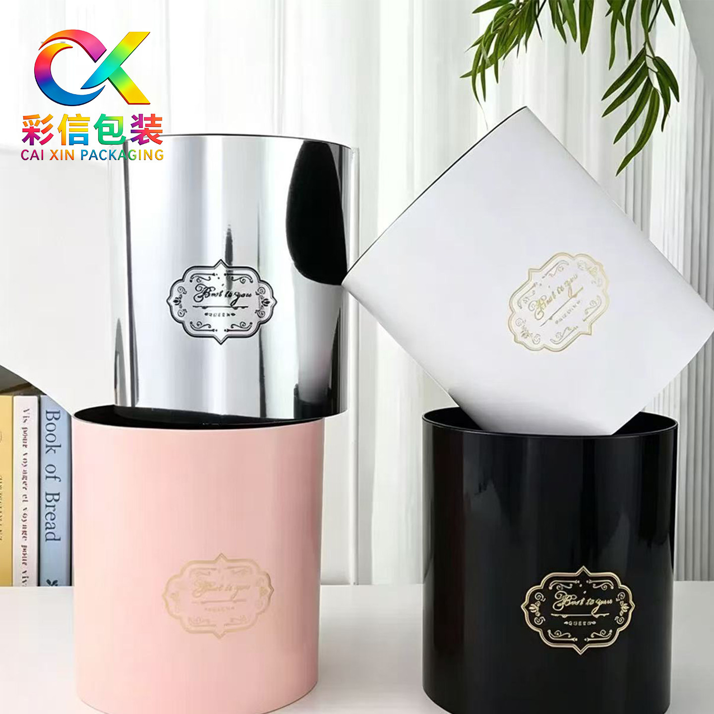 材料高档圆柱形大号套鲜花包装