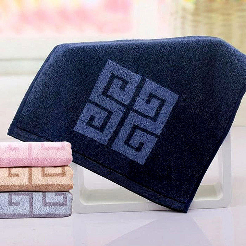 2-4条金号毛巾纯棉洗脸方巾成人男女情侣加厚大柔软吸水耐脏方形