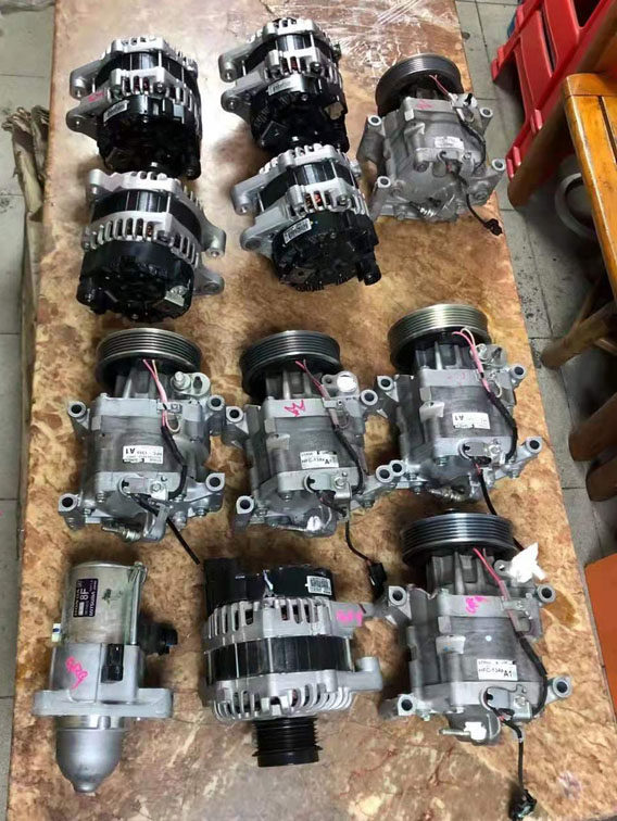 本田飞度GK5 GK9冷气泵 发电机启动马达 雅阁 奥德赛 XRV 思域