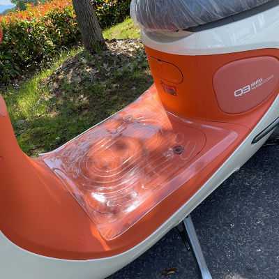 适用于九号电动车Q3/Q80C/Q85C/Q70c/Qzmix透明脚垫脚踏垫塑胶垫