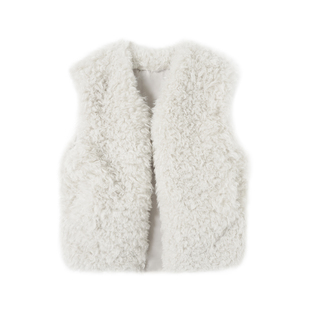 IAMCPLUS 毛毛马甲外套 2025AW