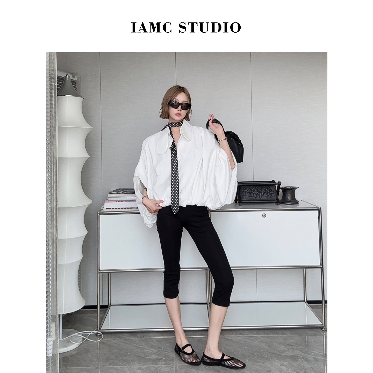 IAMCPLUS 2026SS 真两件瑜伽五分裤