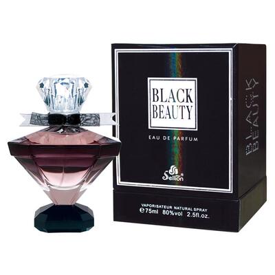 【限量版】法国Sellion/雪尔妮兰黑美人香水钻石淡香高端礼盒75ml
