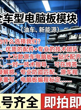 适配多车系新能源发动机波箱电脑