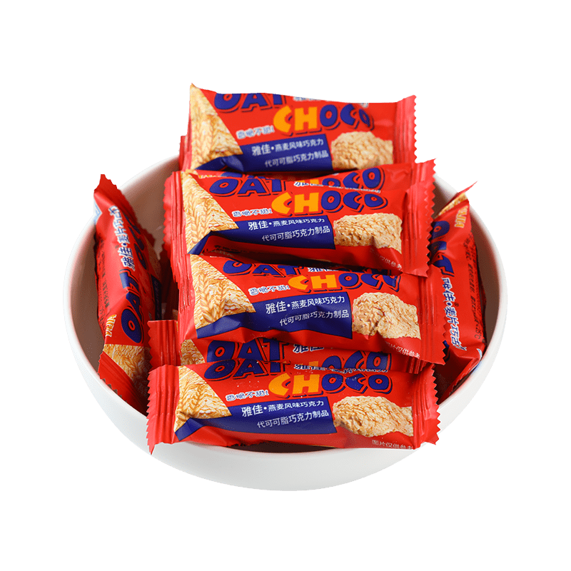 雅佳营养燕麦巧克力休闲零食