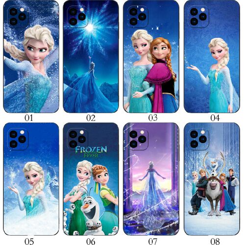 冰雪奇缘艾莎定制 适用iPhone苹果 15/13 Pro/14 Max/12 mini/11/Plus/XS/XR/X/8/7/6/5/红米Note 12/手机壳