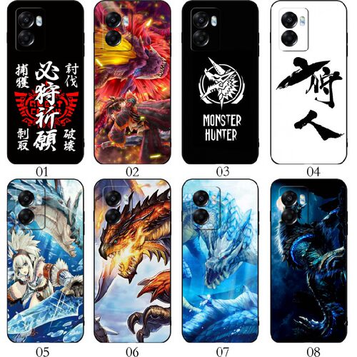 怪物猎人 适用iQOO Z8/Neo6 SE/Z7/Z6/U5/11 Pro/11S/10/9/8/Neo8/Neo7/红米 12/12R/realme V30t/手机壳