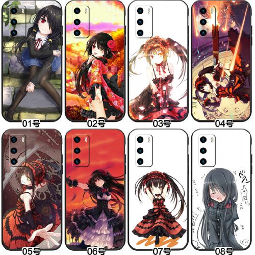 时崎狂三 适用 vivo T1/T1x/T2/T2x/S17 Pro/S16/S16e/S15/S15e/S12/S10/S10e/S9/S9e/S7/S7e/Y70t 手机壳