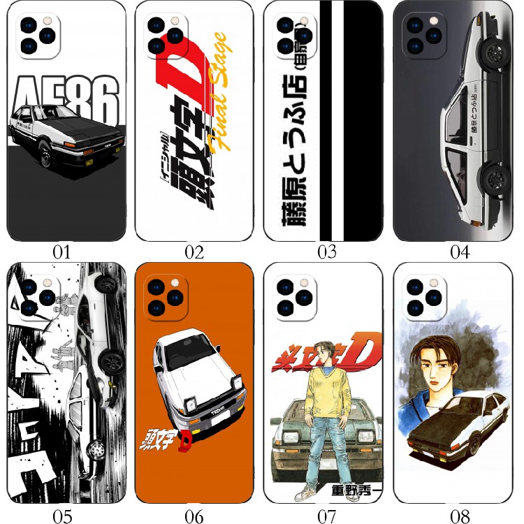 AE86头文字D适用iPhone苹果 15/13 Pro/14 Max/12 mini/11/Plus/XS/XR/X/8/7/6/5/红米Note 12/12R/1手机壳