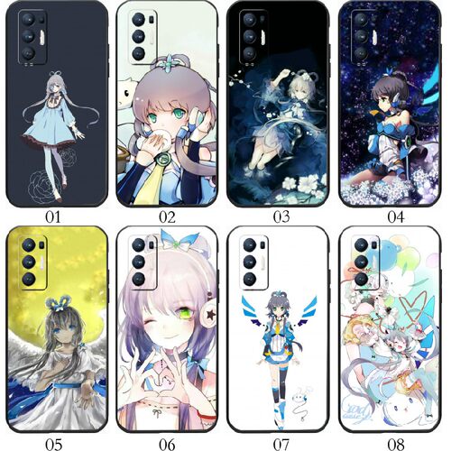 洛天依 适用 iQOO?Z6/5 SE/Neo 5S/Z5/Neo3/pro/Z3/Z1/U1/U1x/U3x/Z1x/小米10S/10至尊/realme x7手机壳