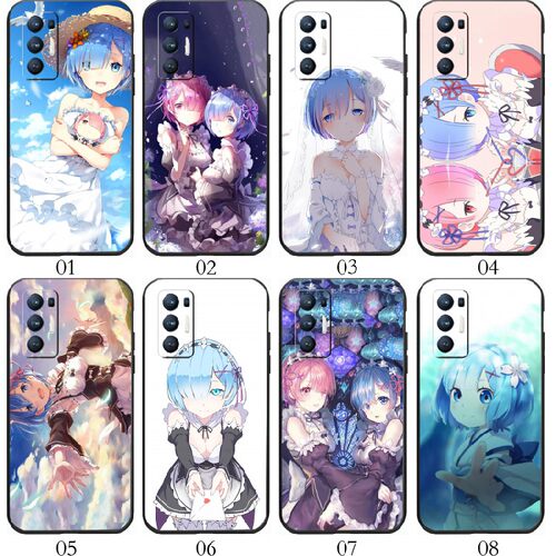 雷姆拉姆 适用 realme GT/Neo/大师探索版/闪速版/2T/一加 9/Pro/9R/RT/8T/Ace 2V/魅族18/Neo5 SE手机壳